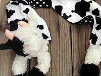 A girl and a glue gun Plush Animal Scarf